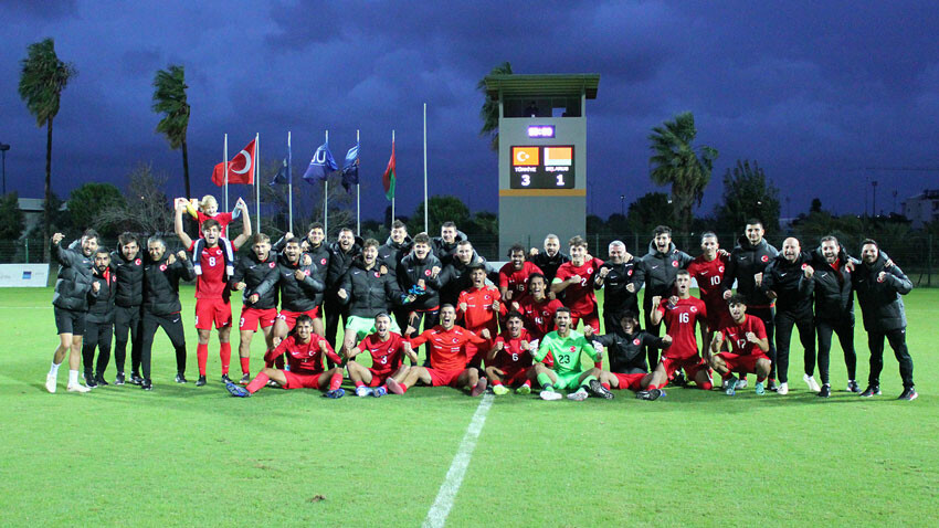 U19 Milli Takımı grubunu lider tamamlayarak elit tura yükseldi