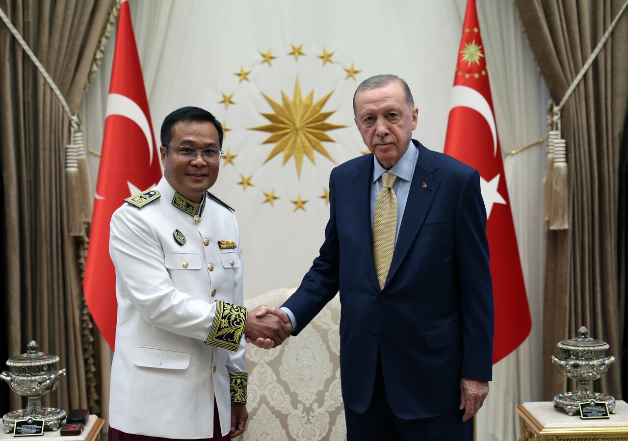 Erdoğan, Kamboçya Büyükelçisi Sok’u kabul etti Erdoğan, Kamboçya Büyükelçisi Sok’u kabul etti