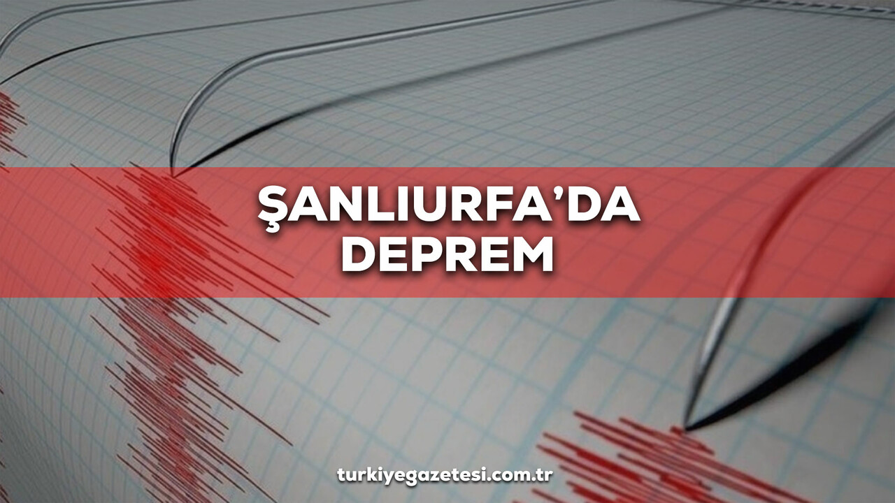 Şanlıurfa’da deprem mi oldu? SON DAKİKA! Şanlıurfa son dakika depremleri! 23 Kasım AFAD ve Kandilli deprem listesi!