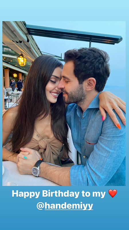Hakan Sabancı’dan Hande Erçel’e özel kutlama… Paylaşıma beğeni yağdı Hakan Sabancı’dan Hande Erçel’e özel kutlama… Paylaşıma beğeni yağdı