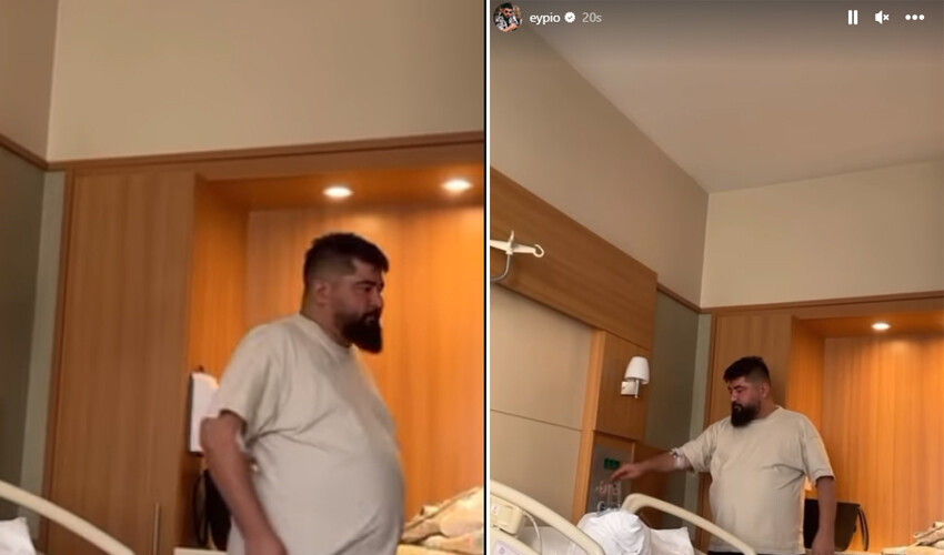 Rapçi Eypio hastanelik oldu: Apar topar ameliyata alındı Rapçi Eypio hastanelik oldu: Apar topar ameliyata alındı