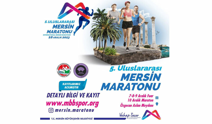 Volkan Demirel Mersin halkını koşuya davet etti! | Uluslararası Mersin Maraton'u başlıyor Volkan Demirel Mersin halkını koşuya davet etti! | Uluslararası Mersin Maraton'u başlıyor