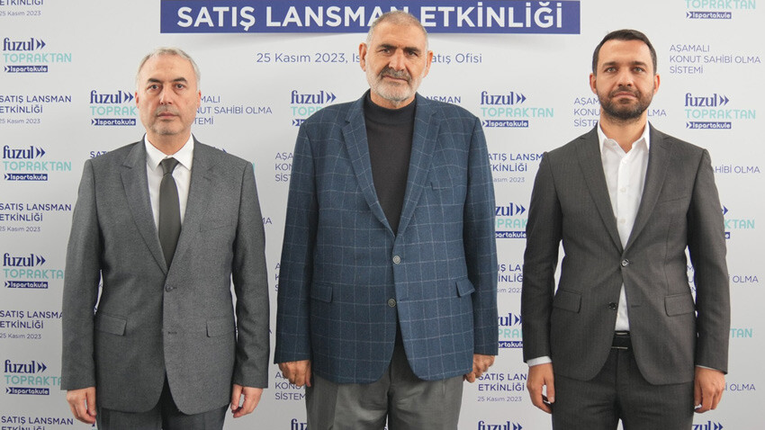 Fuzul Topraktan Ispartakule projesinin yüzde 70'i iki saat içinde satıldı Fuzul Topraktan Ispartakule projesinin yüzde 70'i iki saat içinde satıldı