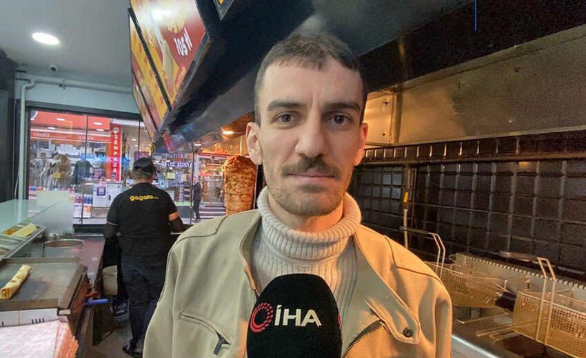 Yediği yemeğin içine saç telini koparıp attı, lokanta sahibi görünce şoke oldu