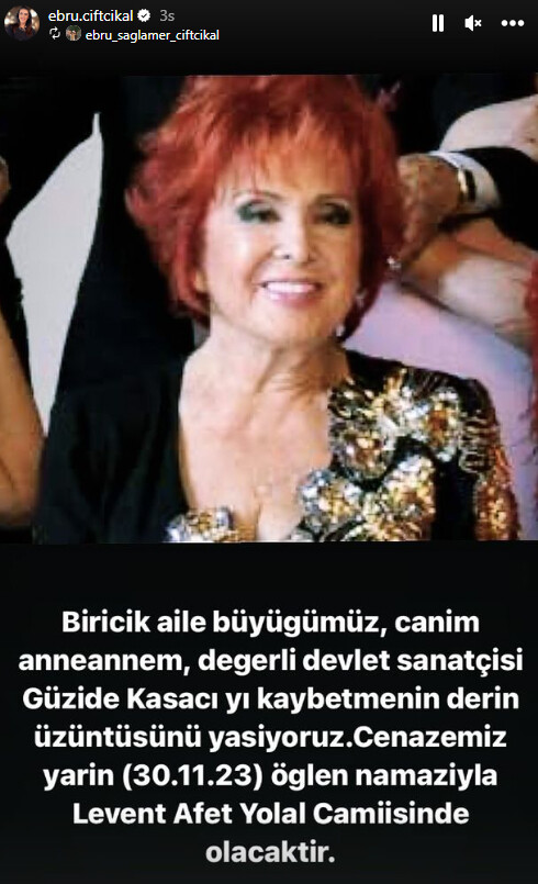 ‘Bayan Kahkaha’ lakabıyla anılan şarkıcı Güzide Kasacı hayatını kaybetti ‘Bayan Kahkaha’ lakabıyla anılan şarkıcı Güzide Kasacı hayatını kaybetti