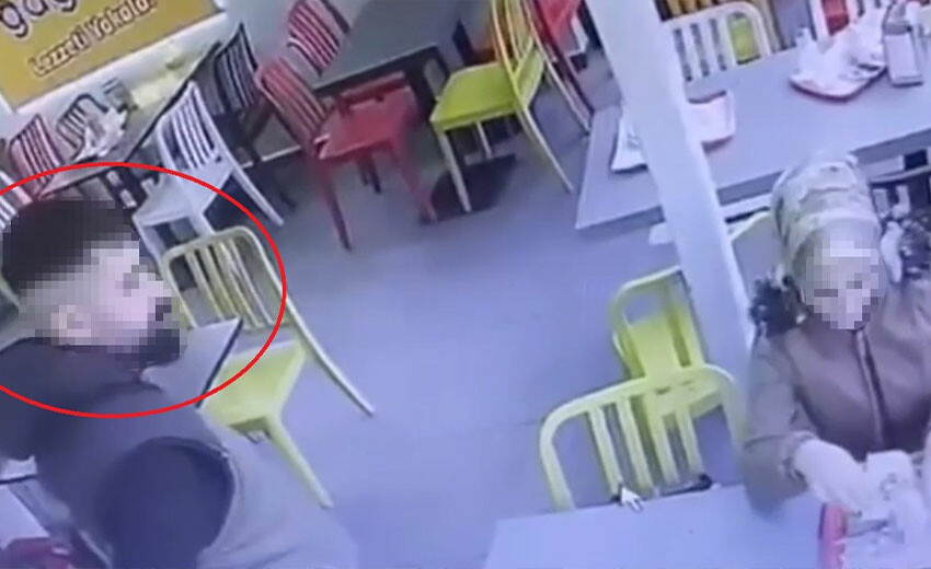 Yediği yemeğin içine saç telini koparıp attı, lokanta sahibi görünce şoke oldu