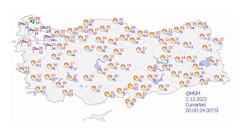 Meteoroloji hafta sonu için uyardı! Fırtına geliyor (1 Aralık 2023 hava durumu) Meteoroloji hafta sonu için uyardı! Fırtına geliyor (1 Aralık 2023 hava durumu)
