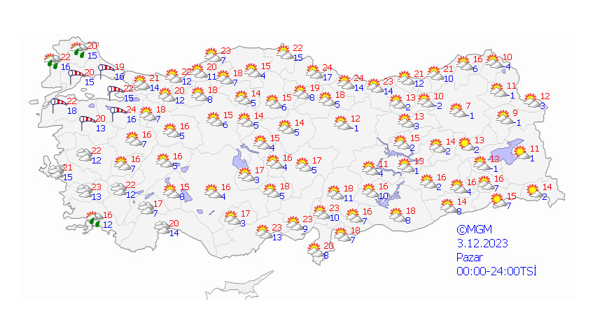 Meteoroloji hafta sonu için uyardı! Fırtına geliyor (1 Aralık 2023 hava durumu) Meteoroloji hafta sonu için uyardı! Fırtına geliyor (1 Aralık 2023 hava durumu)