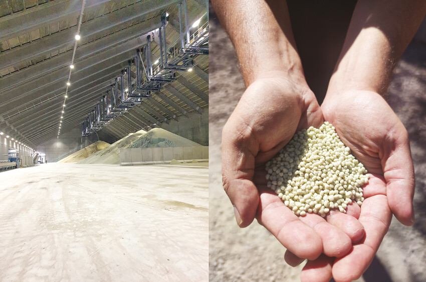 Maden artığından gübre çıkardı