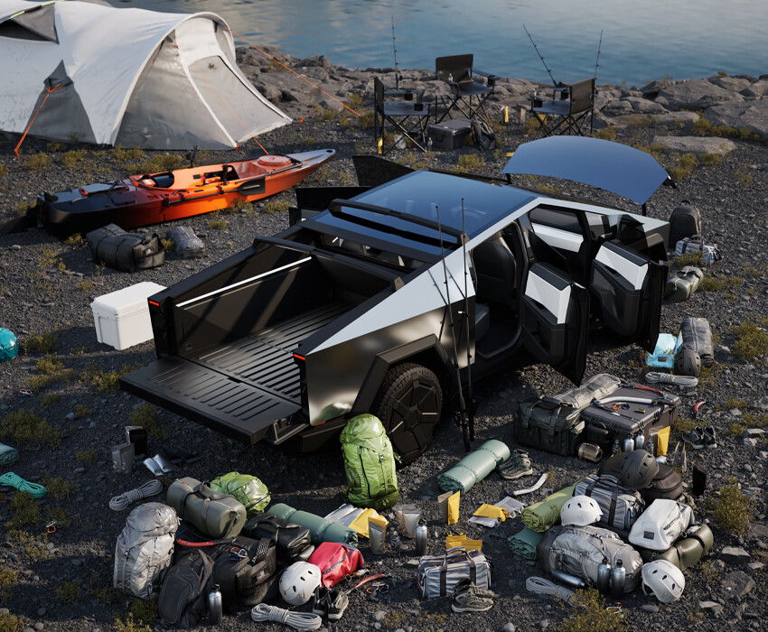 tesla cybertruck şarj