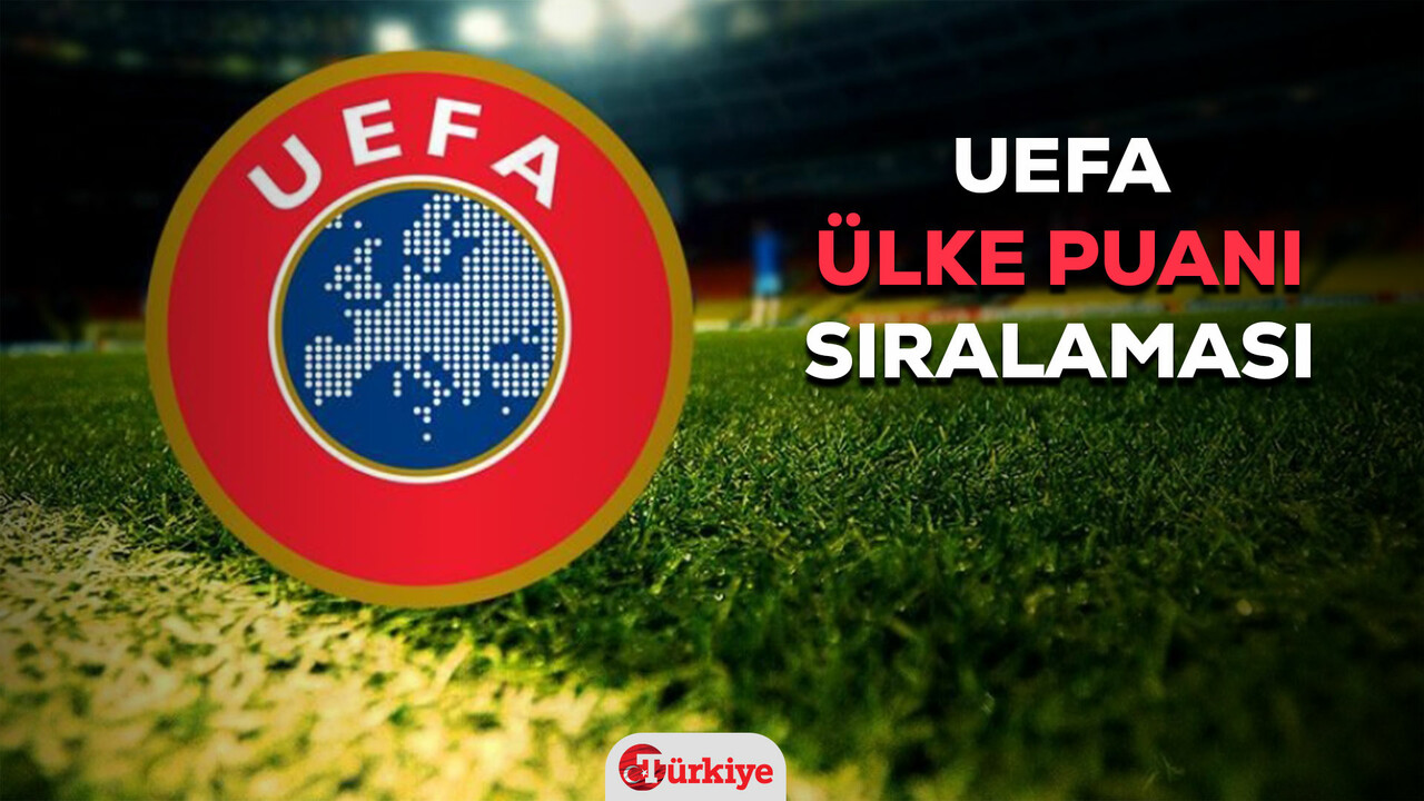 UEFA Ülke Puanı Sıralaması 1 Aralık 2023! GÜNCEL UEFA ülkeler sıralaması Türkiye kaçıncı sırada, kaç puanda?