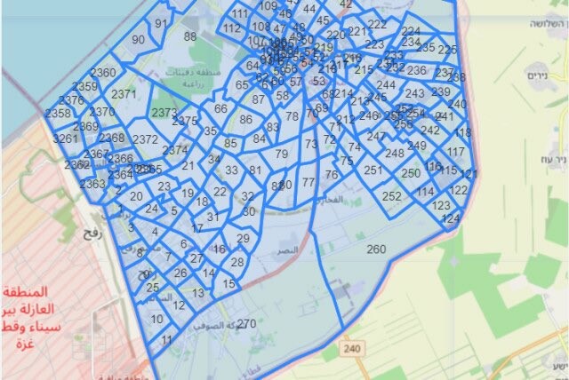 İsrail'den QR kodlu kırmızı alarm: Gazze'yi yüzlerce küçük bölgeye ayırdılar İsrail'den QR kodlu kırmızı alarm: Gazze'yi yüzlerce küçük bölgeye ayırdılar