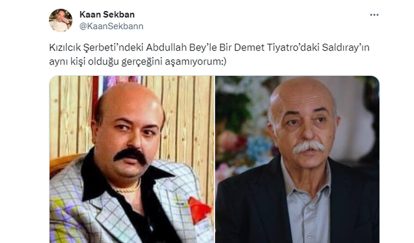 Kızılcık Şerbeti’nin Abdullah’ı gençlik fotoğrafıyla şaşkına çevirdi Kızılcık Şerbeti’nin Abdullah’ı gençlik fotoğrafıyla şaşkına çevirdi