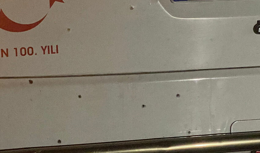 Tokat'ta yolcu otobüsüne ateş açıldı! Şoförün soğukkanlılığı faciayı önledi