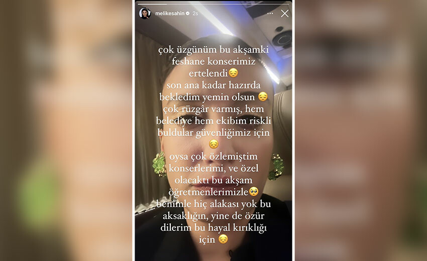Melike Şahin'den öğretmenlere büyük ayıp! 'Rüzgar var' dedi sahneye çıkmadı Melike Şahin'den öğretmenlere büyük ayıp! 'Rüzgar var' dedi sahneye çıkmadı