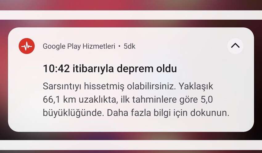 İstanbul depreminden 7 saniye önce Android telefonlara uyarı geldi... Google Deprem Uyarı sistemi nasıl açılır? İstanbul depreminden 7 saniye önce Android telefonlara uyarı geldi... Google Deprem Uyarı sistemi nasıl açılır?