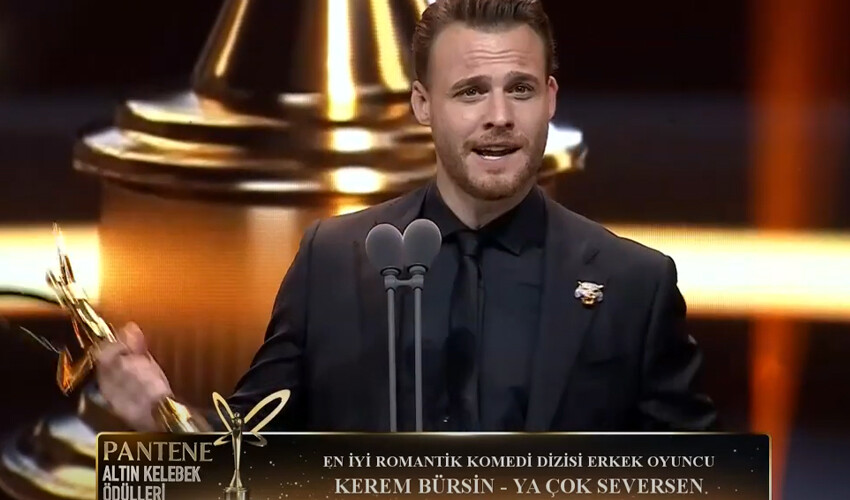 Onur Atilla'dan Kerem Bürsin taklidi! Salondaki herkesi kahkahaya boğdu