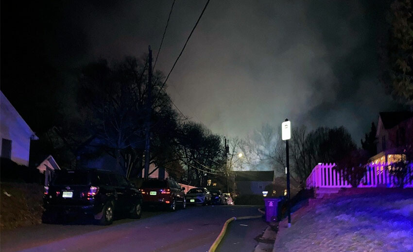 FBI’ın takibindeki adamın, polis baskını sırasında evi havaya uçtu  