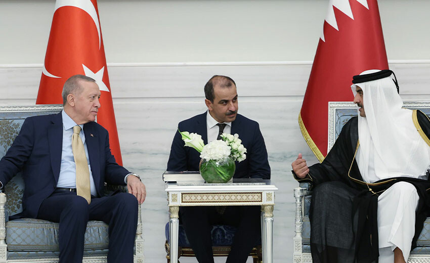 Katar Emiri'nden İsrail'e sert çıkış! 'Bir soykırım işliyor' Katar Emiri'nden İsrail'e sert çıkış! 'Bir soykırım işliyor'