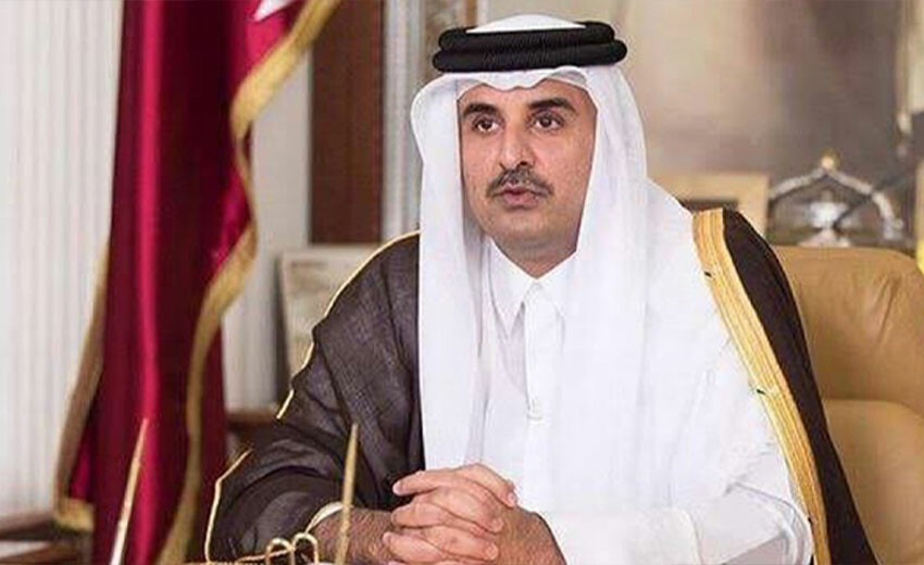 Katar Emiri'nden İsrail'e sert çıkış! 'Bir soykırım işliyor' Katar Emiri'nden İsrail'e sert çıkış! 'Bir soykırım işliyor'