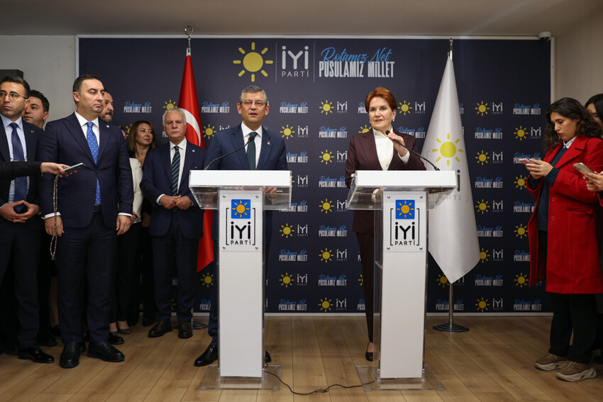 Seçime tek başına girecek... Akşener, CHP’ye kapıları kapattı Seçime tek başına girecek... Akşener, CHP’ye kapıları kapattı