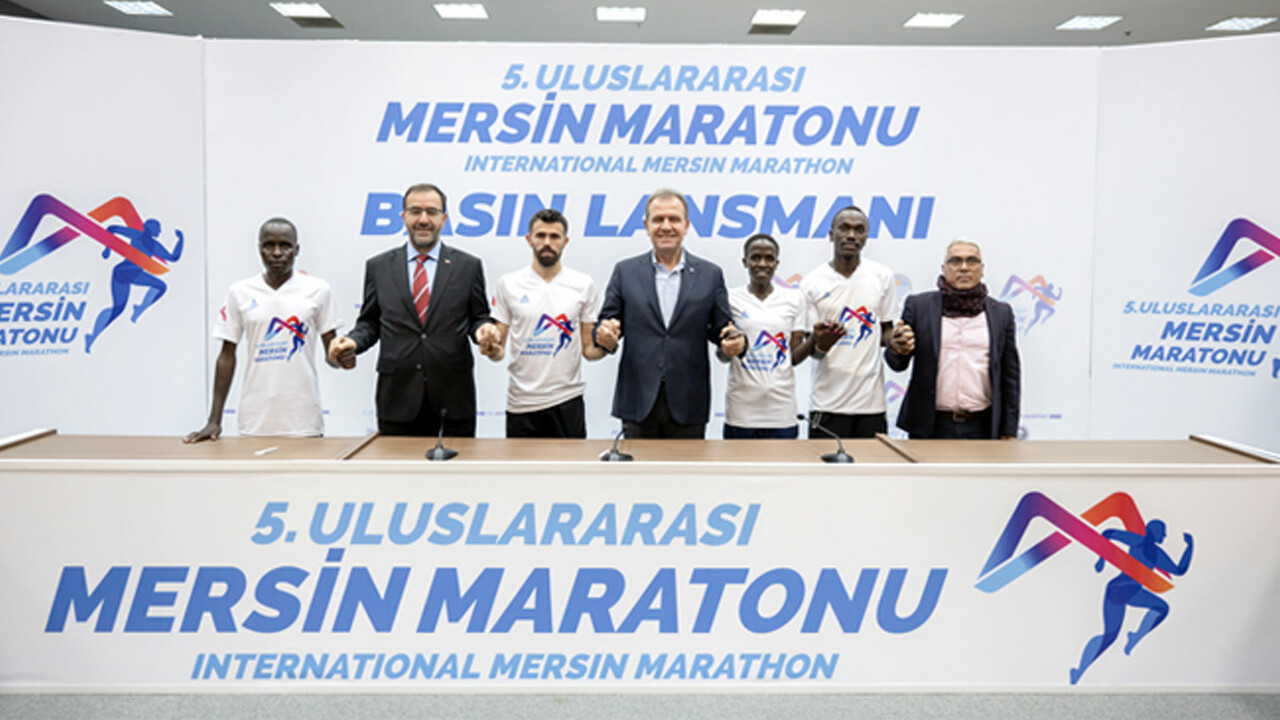 Sporcular, ‘5. Uluslararası Mersin Maratonu’nu için gün sayıyor