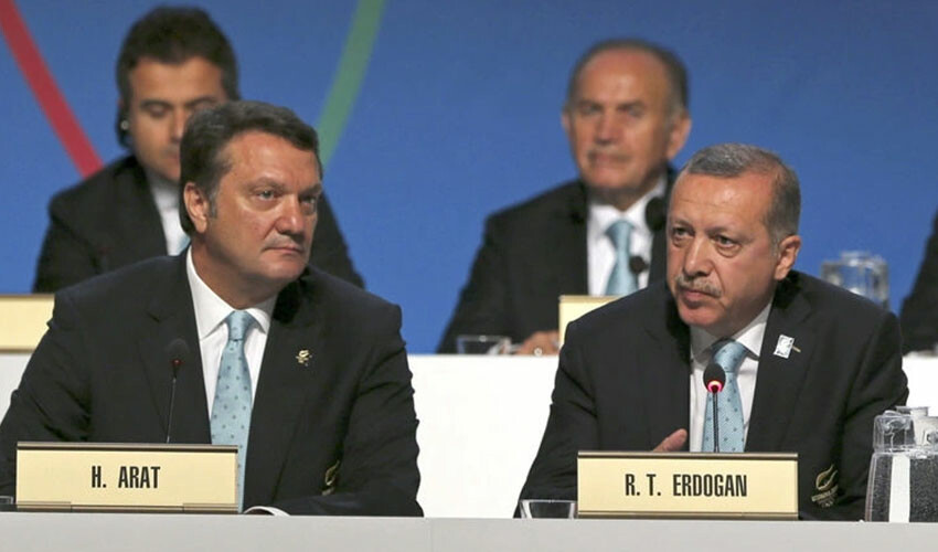 Cumhurbaşkanı Erdoğan'dan Beşiktaş Başkanı Hasan Arat'a tebrik telgrafı Cumhurbaşkanı Erdoğan'dan Beşiktaş Başkanı Hasan Arat'a tebrik telgrafı