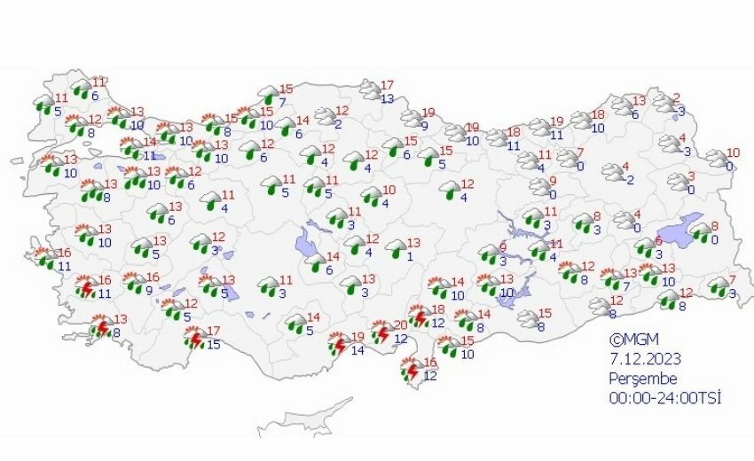 7 Aralık yarın okullar tatil mi? Perşembe günü okullarda kar tatili olacak mı?