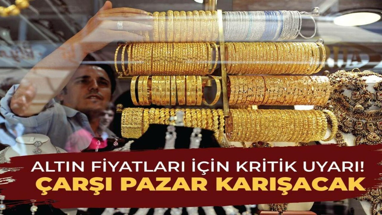 Altın fiyatları tepetaklak oldu! Uzman isim uyardı, gram altın için korkutan tahmin