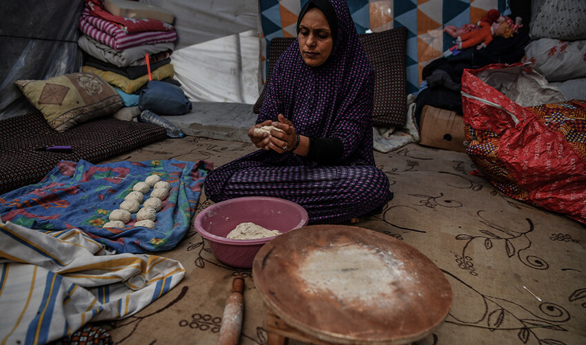 Filistin'de direnişin timsali Ebu Haddura, çektikleri sıkıntıları anlattı