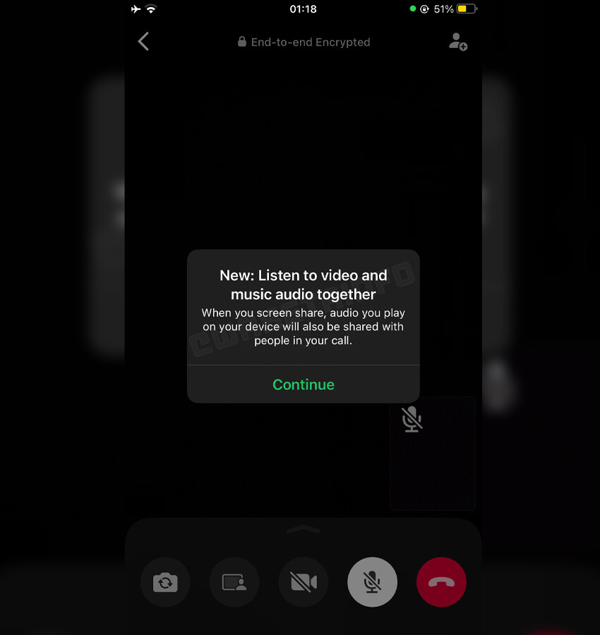 whatsapp müzik sesi paylaşımı