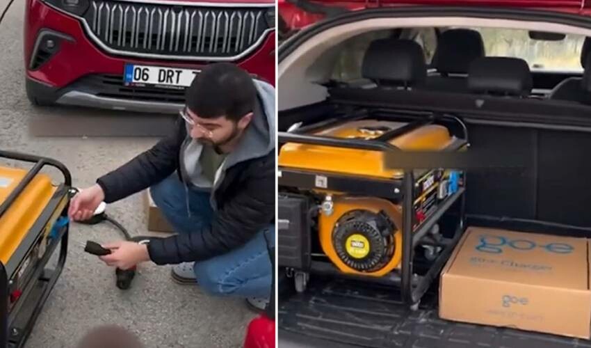 Yerli ve milli aracımız Togg’un bir de benzinlisini görün! İzleyenlerin ağzı açık kaldı, bunun daha ötesi yok