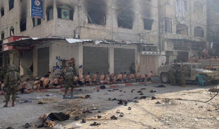 Dezenformasyon Mücadele Merkezi İsrail'in iddialarını yalanladı! Yarı çıplak gözaltına alınanlar Hamas üyesi değil Dezenformasyon Mücadele Merkezi İsrail'in iddialarını yalanladı! Yarı çıplak gözaltına alınanlar Hamas üyesi değil