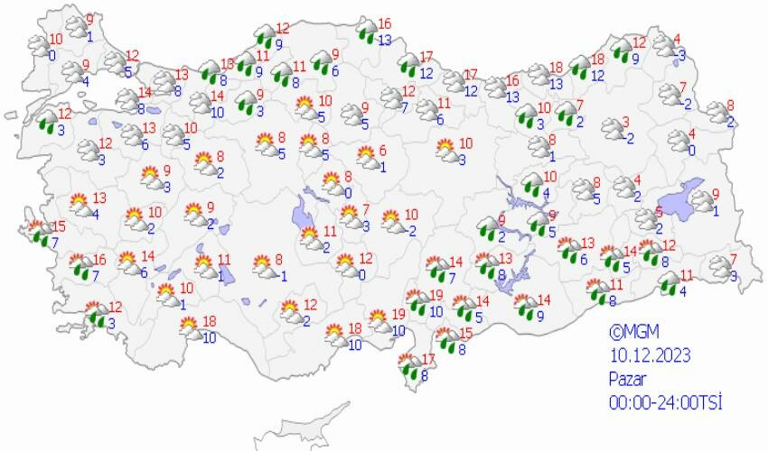 Bu iller adeta donacak! Meteoroloji saat vererek uyardı: Kar fırtınası ve sağanak yağış geliyor Bu iller adeta donacak! Meteoroloji saat vererek uyardı: Kar fırtınası ve sağanak yağış geliyor
