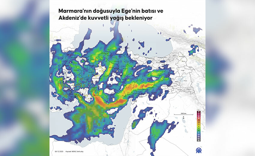 Marmara'da sağanak yağış uyarısı! Kuvvetli geliyor... Marmara'da sağanak yağış uyarısı! Kuvvetli geliyor...