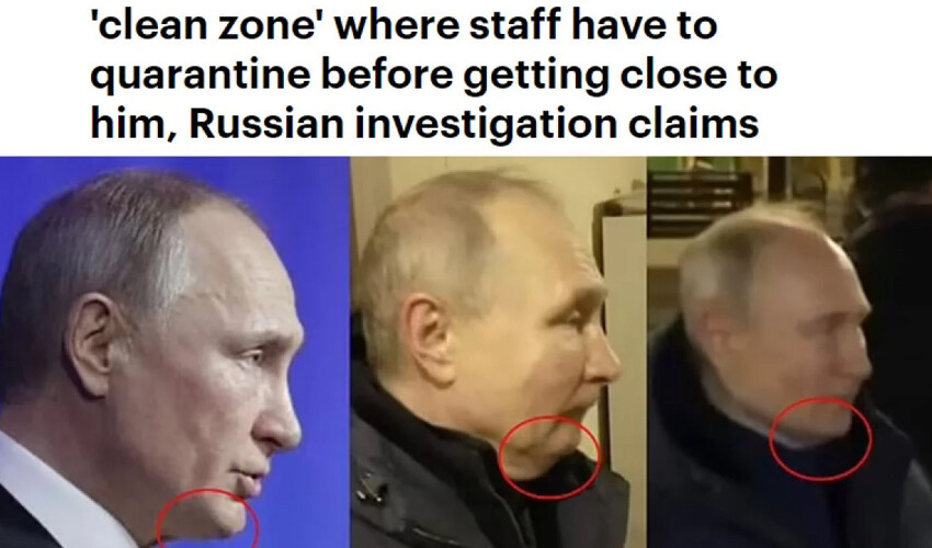 Vladimir Putin, dublör mü kullanıyor? İngiliz basını görüntüleri paylaştı Vladimir Putin, dublör mü kullanıyor? İngiliz basını görüntüleri paylaştı