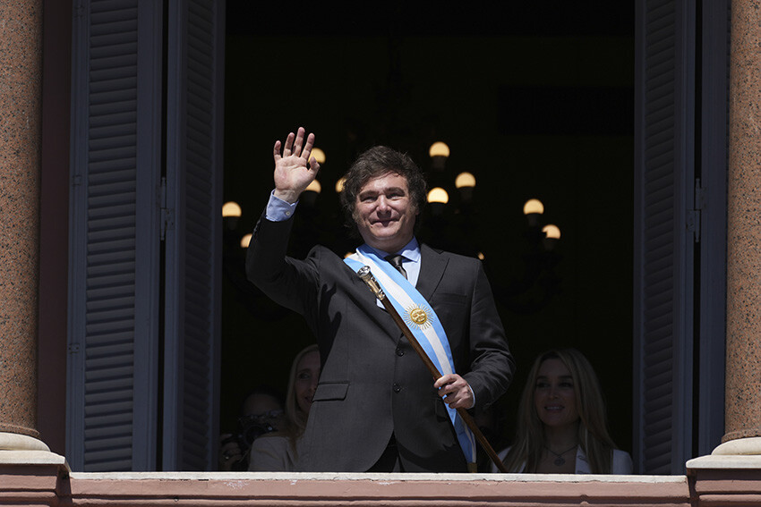 Arjantin'in yeni başkanı Javier Milei açıkladı, 'Para yok, şok terapisini sürdüreceğim' Arjantin'in yeni başkanı Javier Milei açıkladı, 'Para yok, şok terapisini sürdüreceğim'