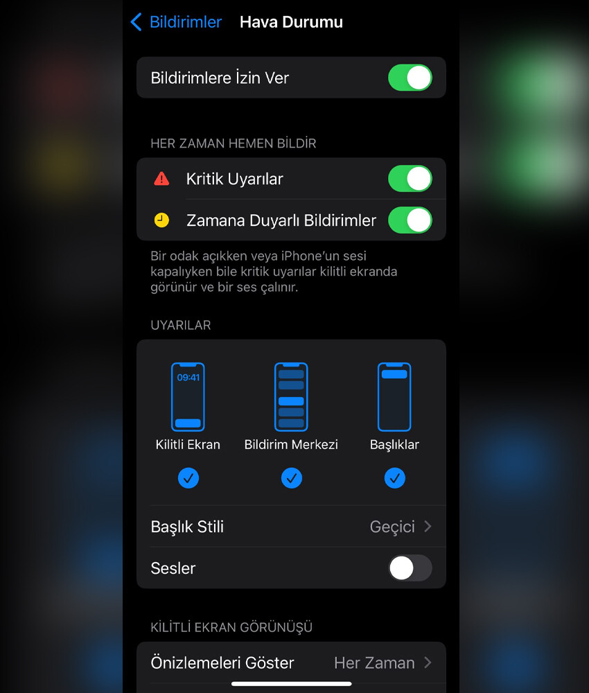 Kar yağışına yakalanmadan iPhone'da hava durumu uyarılarını hemen açın! İşte yapmanız gerekenler... iphone hava durumu bildirimleri nasıl açılır