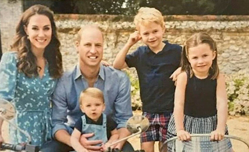 Kraliyet ailesinden siyah beyaz fotoğraf! Gelenekselleşen pozlarını verdiler