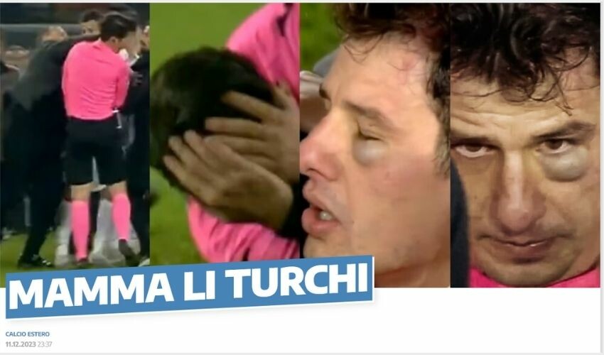 Dünya basını UEFA ve FIFA’da elit hakem olan Halil Umut Meler'e yapılan yumruklu saldırıya dair neler dedi? Dünya basını UEFA ve FIFA’da elit hakem olan Halil Umut Meler'e yapılan yumruklu saldırıya dair neler dedi?