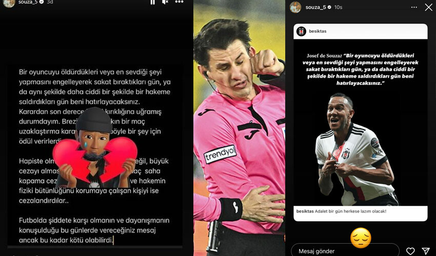 Josef de Souza'dan manidar paylaşım! Faruk Koca'nın yumruklu saldırısını 1 yıl önce uyarmıştı