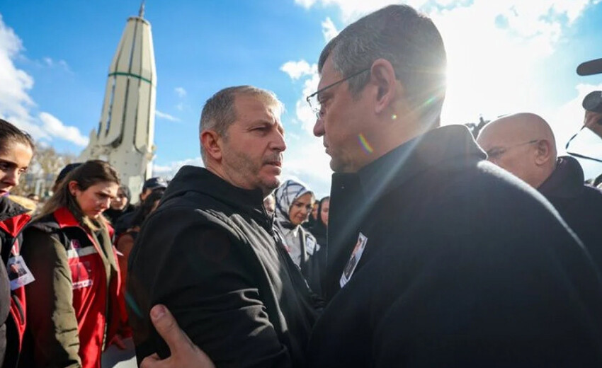 CHP lideri Özgür Özel'den şehit cenazesi sonrası DEM (HDP) ziyareti