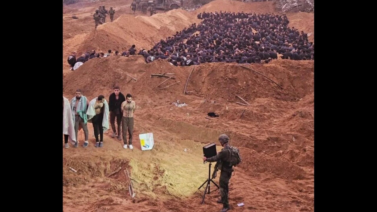Netanyahu'dan Hitler taktiği: Gazze'de İsrail zulmünü anlatan fotoğraf karesi Netanyahu'dan Hitler taktiği: Gazze'de İsrail zulmünü anlatan fotoğraf karesi