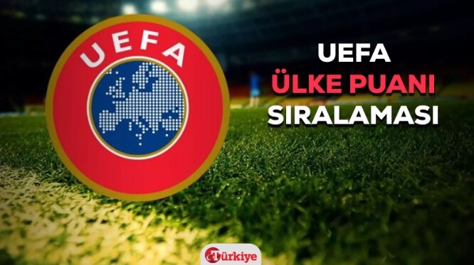 UEFA ülke puanı sıralaması güncel hali! 14 Aralık güncel UEFA ülkeler sıralamasında Türkiye kaçıncı oldu?