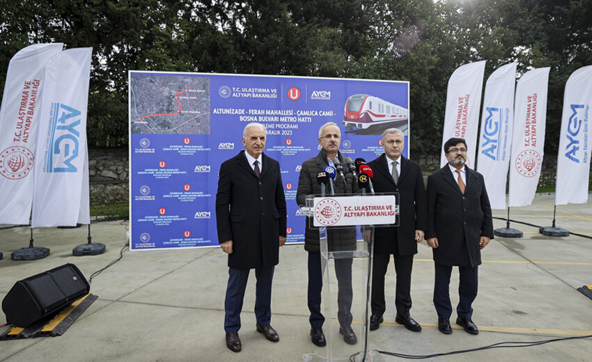 İstanbul’a yeni metro hattı için geri sayım! Bakan Uraloğlu açılış tarihini açıkladı İstanbul’a yeni metro hattı için geri sayım! Bakan Uraloğlu açılış tarihini açıkladı