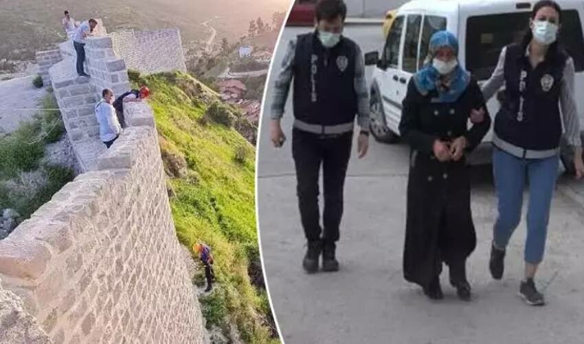 Şizofreni hastası oğlunu surlardan aşağı itmişti… Cani annenin cezası belli oldu! Ayaklarıyla defalarca tepti Şizofreni hastası oğlunu surlardan aşağı itmişti… Cani annenin cezası belli oldu! Ayaklarıyla defalarca tepti