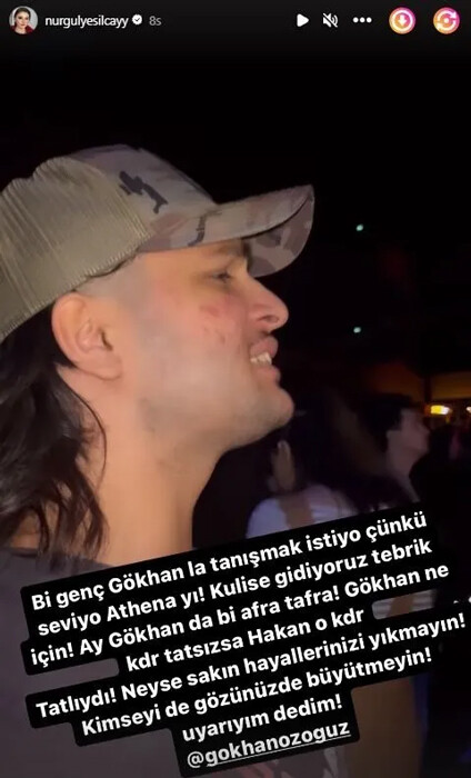 Gökhan Özoğuz’un konserdeki tavrına Nurgül Yeşilçay fena patladı, sosyal medyadan ateş püskürdü Gökhan Özoğuz’un konserdeki tavrına Nurgül Yeşilçay fena patladı, sosyal medyadan ateş püskürdü