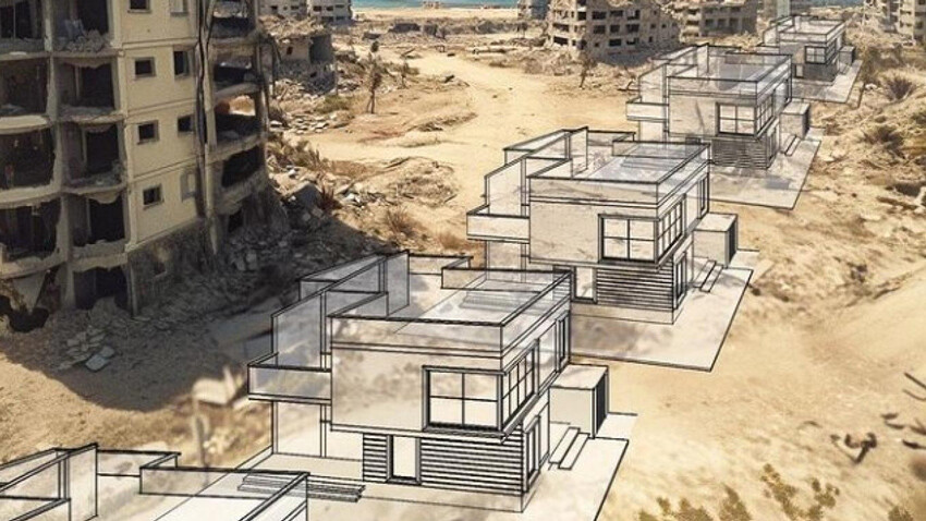 Gazze için alçak plan! İsrailli şirketler topraklara göz dikti: Sahilde bir ev hayal değil Gazze için alçak plan! İsrailli şirketler topraklara göz dikti: Sahilde bir ev hayal değil