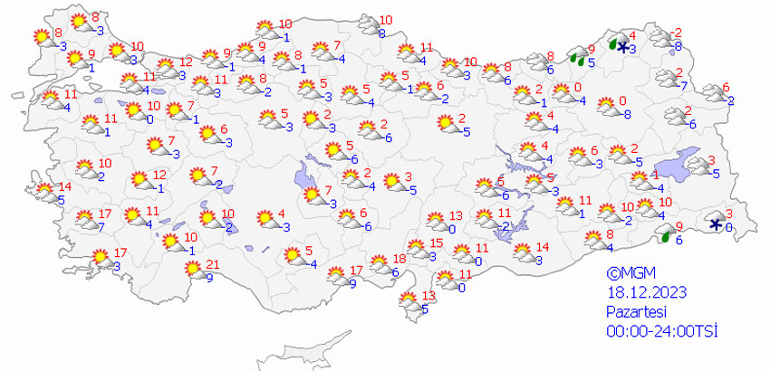 Sıcaklık 10 derece birden düşecek! Meteoroloji'den 4 kente kritik uyarı (17 Aralık 2023 hava durumu) Sıcaklık 10 derece birden düşecek! Meteoroloji'den 4 kente kritik uyarı (17 Aralık 2023 hava durumu)