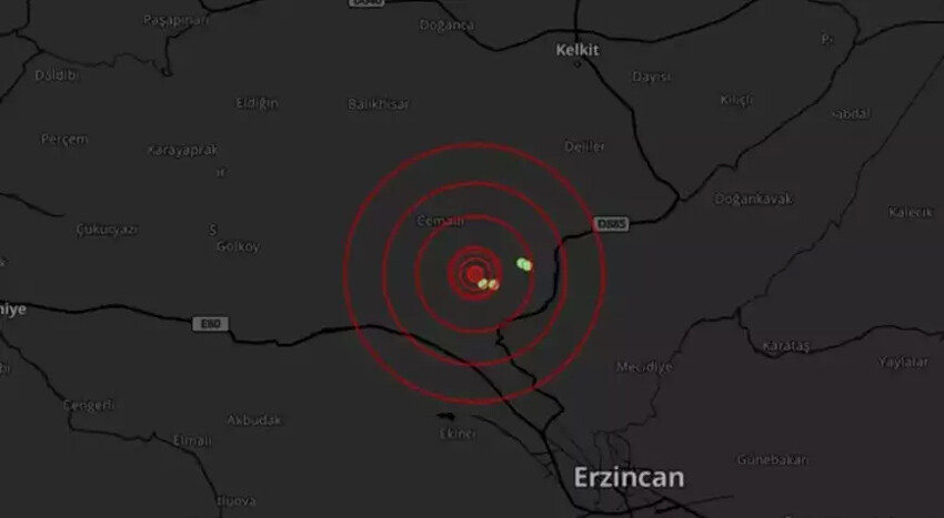 AFAD duyurdu, Gümüşhane'de 4,3 büyüklüğünde deprem oldu